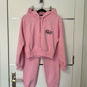 Barbie Light Pink Hoodie and Jogger Set